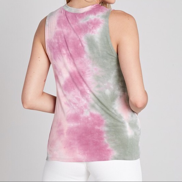 CLEARANCE-FIRM‼️Bridgett Tie Dye Tank - Picture 5 of 5